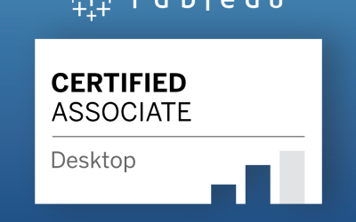 Préparation à la certification Tableau Desktop Specialist & Certified Associate