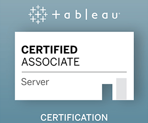 Tableau Server Certified Associate 2022 | SCA C01 Exam